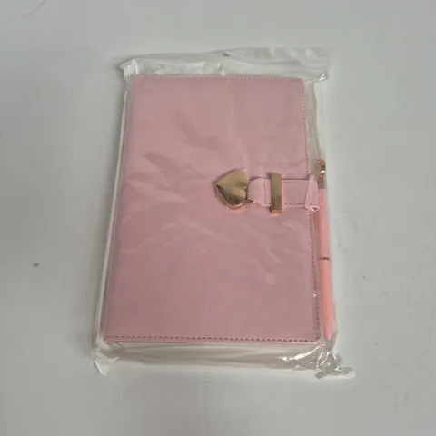 APPROXIMATELY 20 ASSORTED A5 HEART LOCK JOURNALS - COLLECTION ONLY