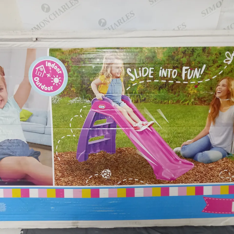 BOXED LITTLE TIKES MY FIRST SLIDE -PINK- COLLECTION ONLY RRP £46.99