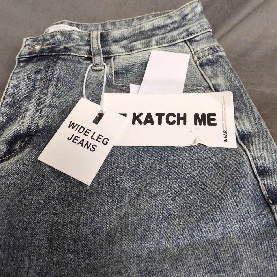 KATCH ME WIDE LEG LEANS MEDIUM WITH TAGS