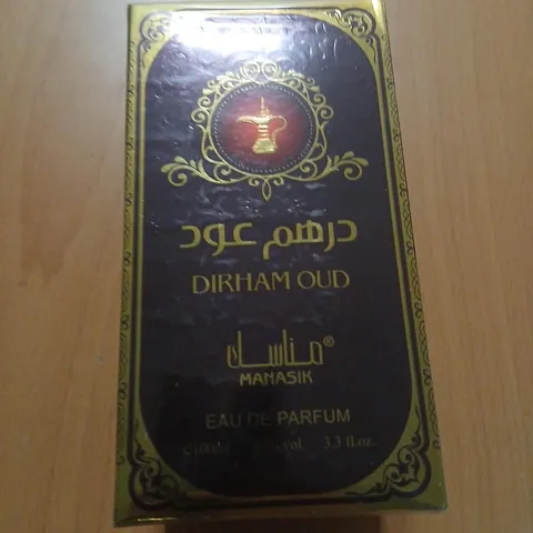 BOXED AND SEALED DIRHAM OUD MANASIK EAU DE PARFUM 100ML