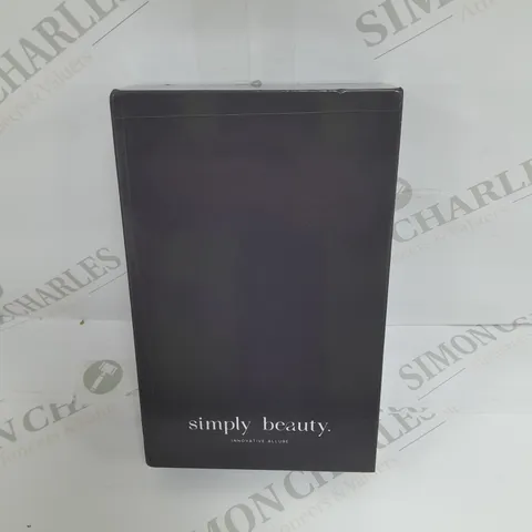 BOXED SIMPLY BEAUTY 2-IN-1 SUPER SMOOTH FACE & BROWS HAIR REMOVER IN BLACK