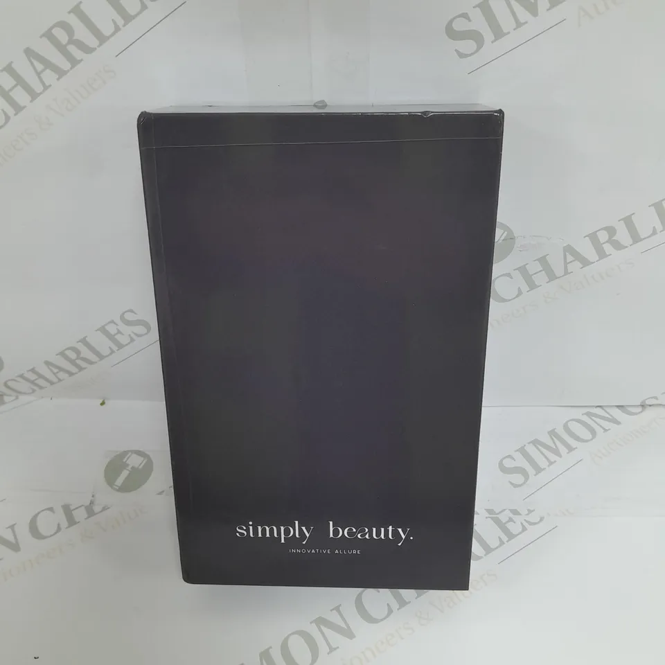 BOXED SIMPLY BEAUTY 2-IN-1 SUPER SMOOTH FACE & BROWS HAIR REMOVER IN BLACK