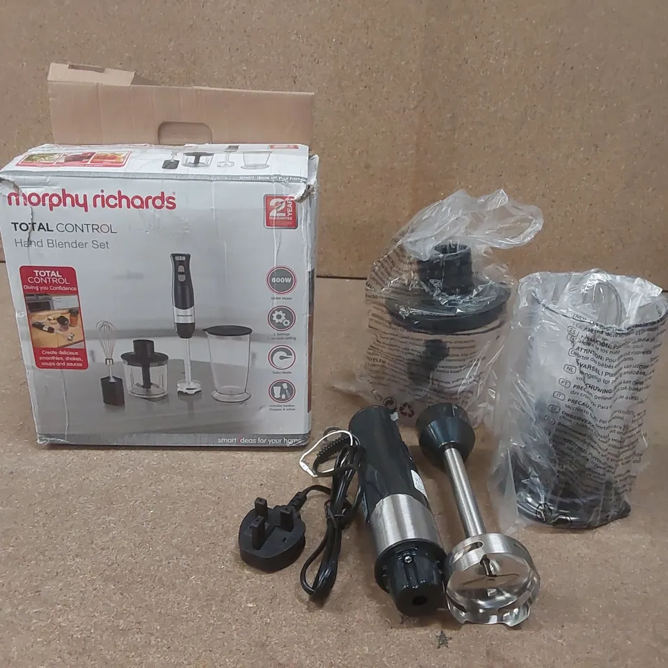 BOXED MORPHY RICHARDS HAND BLENDER