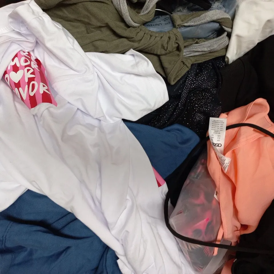 APPROXIMATELY 20 ASSORTED CLOTHING AND FASHION PRODUCTS IN VARIOUS STYLES AND SIZES - COLLECTION ONLY