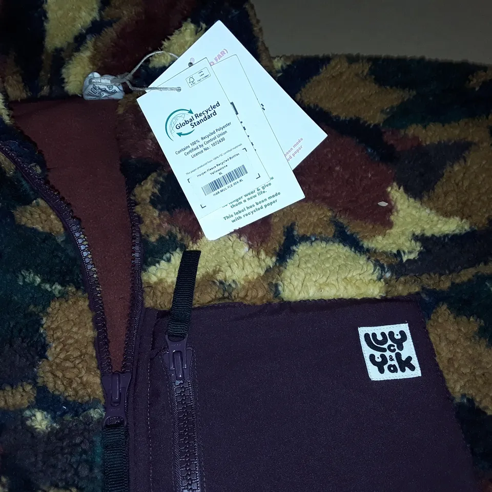 LUCY & YAK HARPER FLEECE - XL