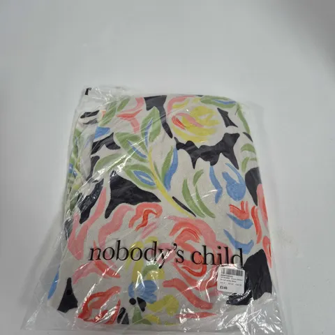 NOBODY'S CHILD MANON ABSTRACT JUNIPER MIDAXI DRESS β UK 14