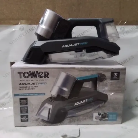 BOXED TOWER AQUJET PRO SPOT CLEANER 