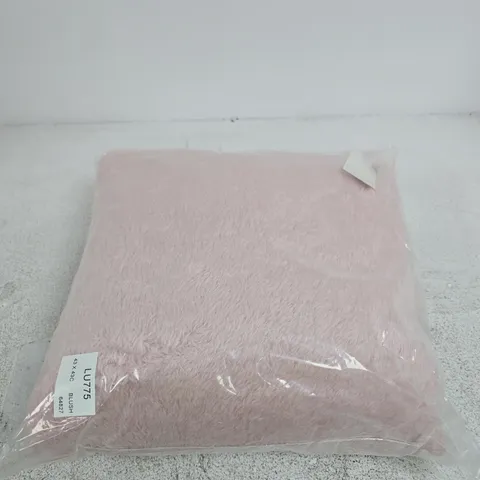 HOME COLLECTION BLUSH PINK CUSHION – 43 X 43 CM