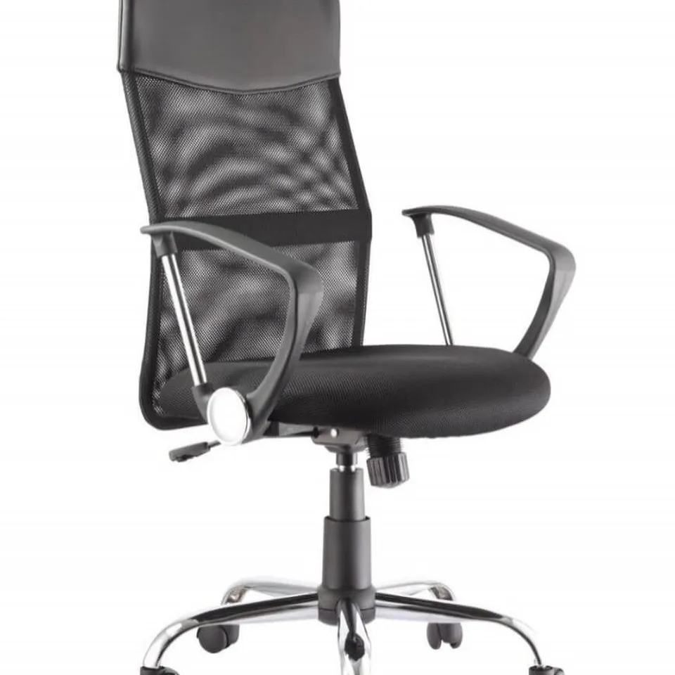 BOXED ALPHASON ORLANDO BLACK MESH CHAIR BLACK
