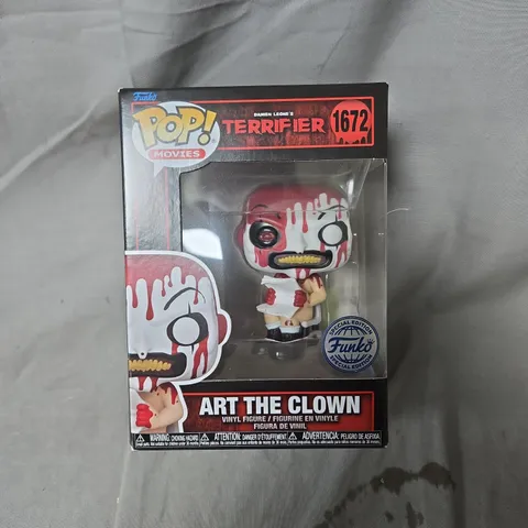 FUNKO POP! MOVIES: ART THE CLOWN (TERRIFIER 1672) – SPECIAL EDITION VINYL FIGURE
