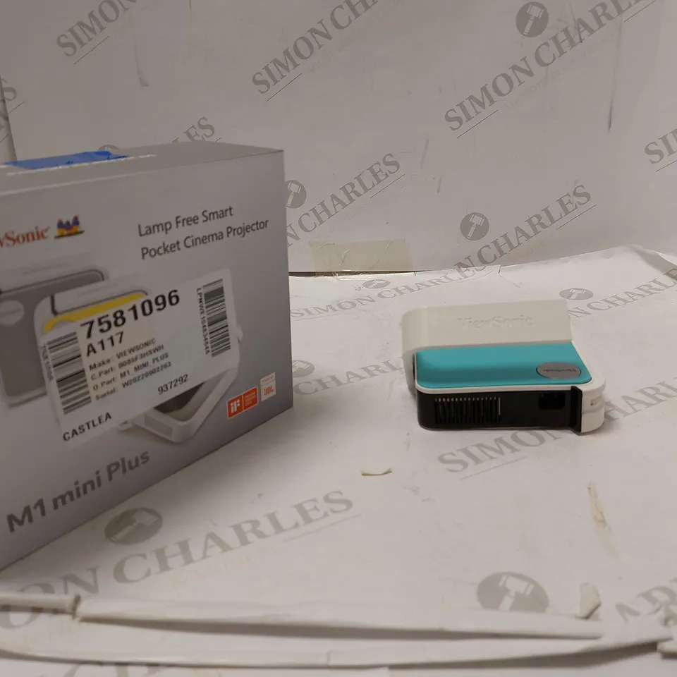 VIEWSONIC M1 MINI PLUS POCKET LED ULTRA-PORTABLE PROJECTOR