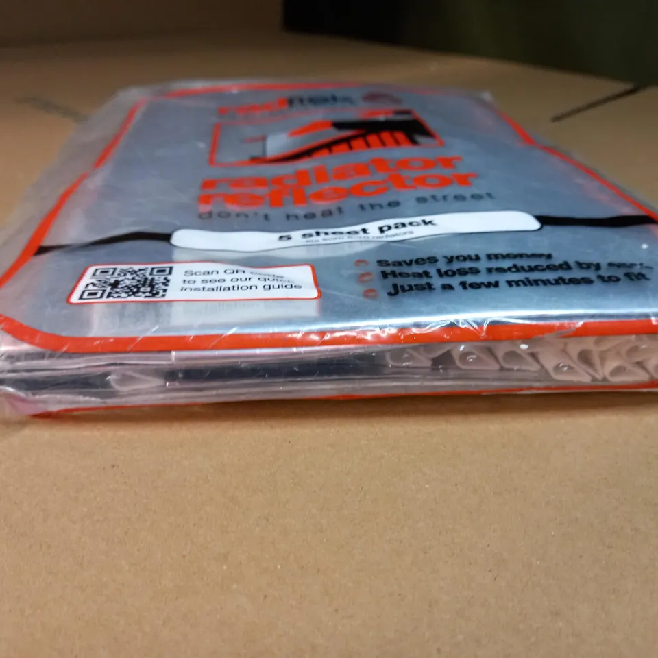 PACKAGED RADFLEK RADIATOR REFLECTOR - 5 SHEET PACK