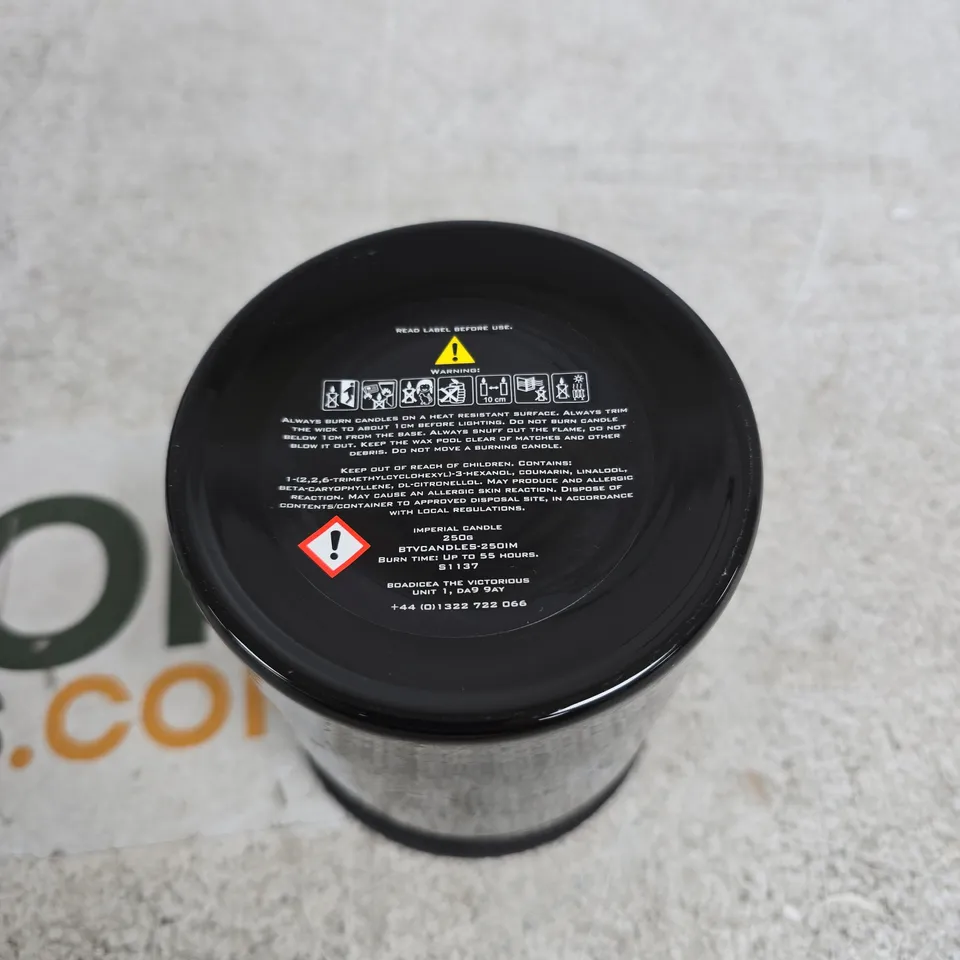 BOADICEA THE VICTORIOUS IMPERIAL CANDLE 250G IN BOX