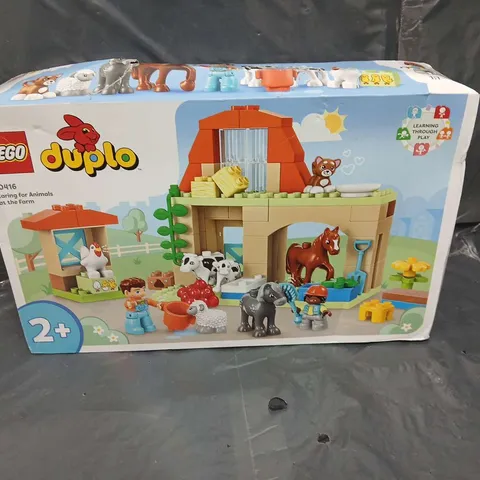 LEGO DUPLO CARING FOR ANIMALS  GAME