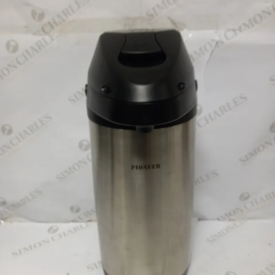PIONEER FLASKS STAINLESS STEEL AIRPOT HOT COLD WATER TEA COFFEE DISPENSER 