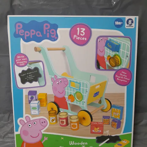 PEPPA PIG SHAPE SORTING SUPER MARKET TROLLEY