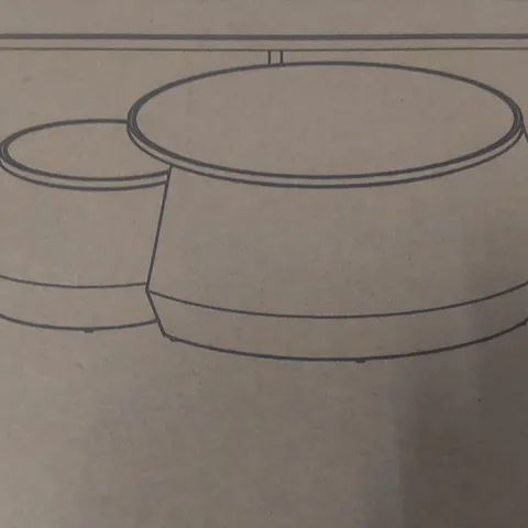 BOXED GARDEN NESTING COFFEE TABLES