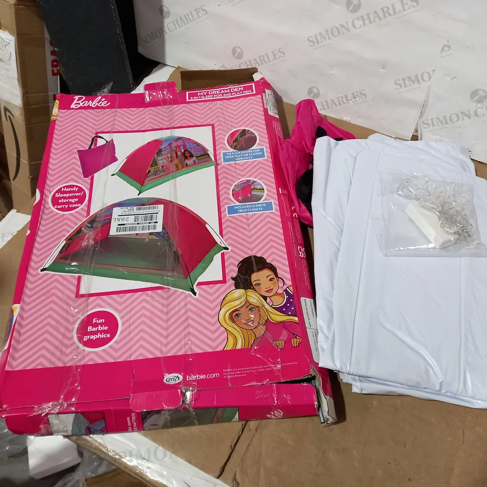 BARBIE MY DREAMHOUSE DEN WITH LIGHTS RRP £64.99