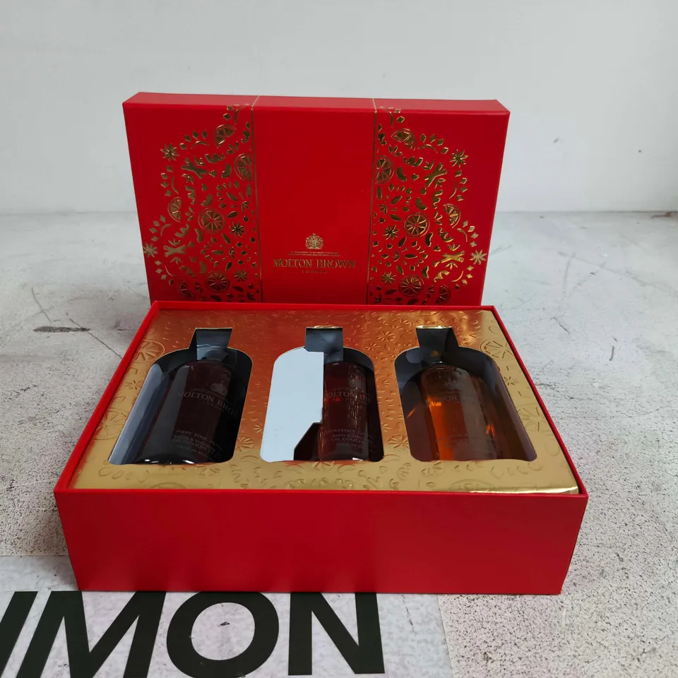 MOLTON BROWN FLORAL AND SPICY COLLECTION SET OF 3