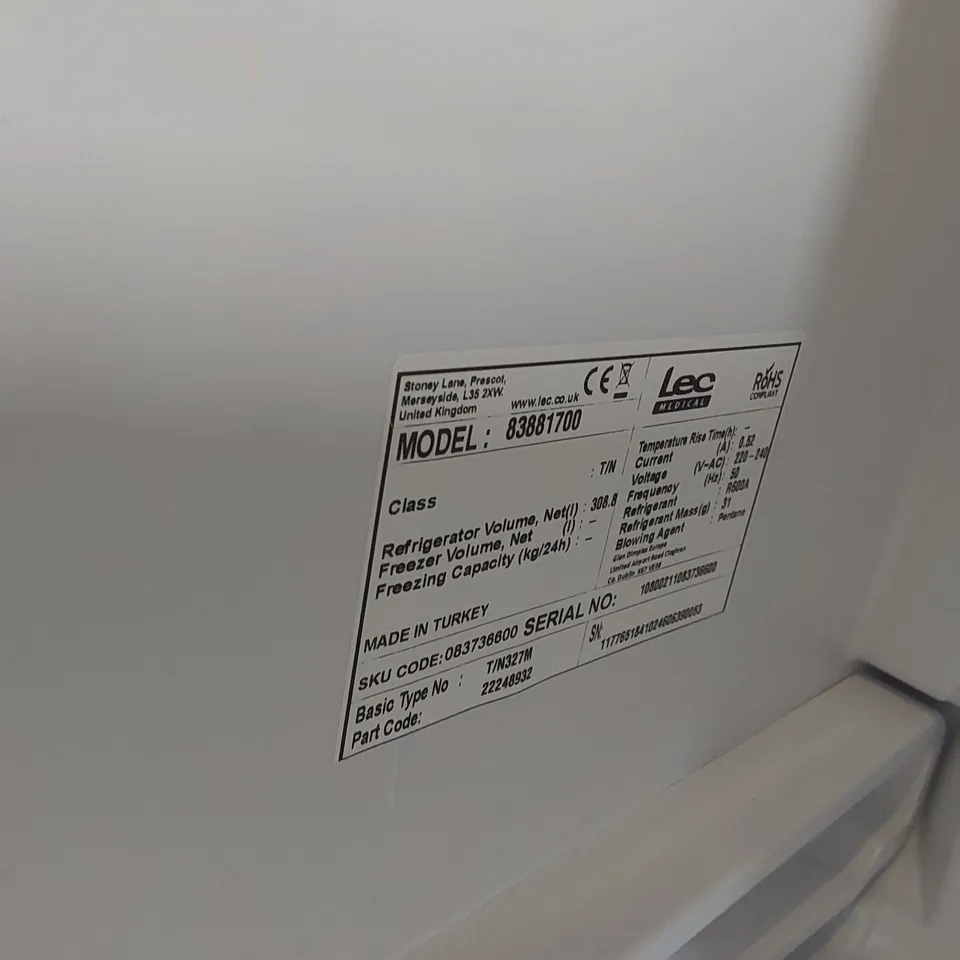 LEC MEDICAL 83881700 FRIDGE