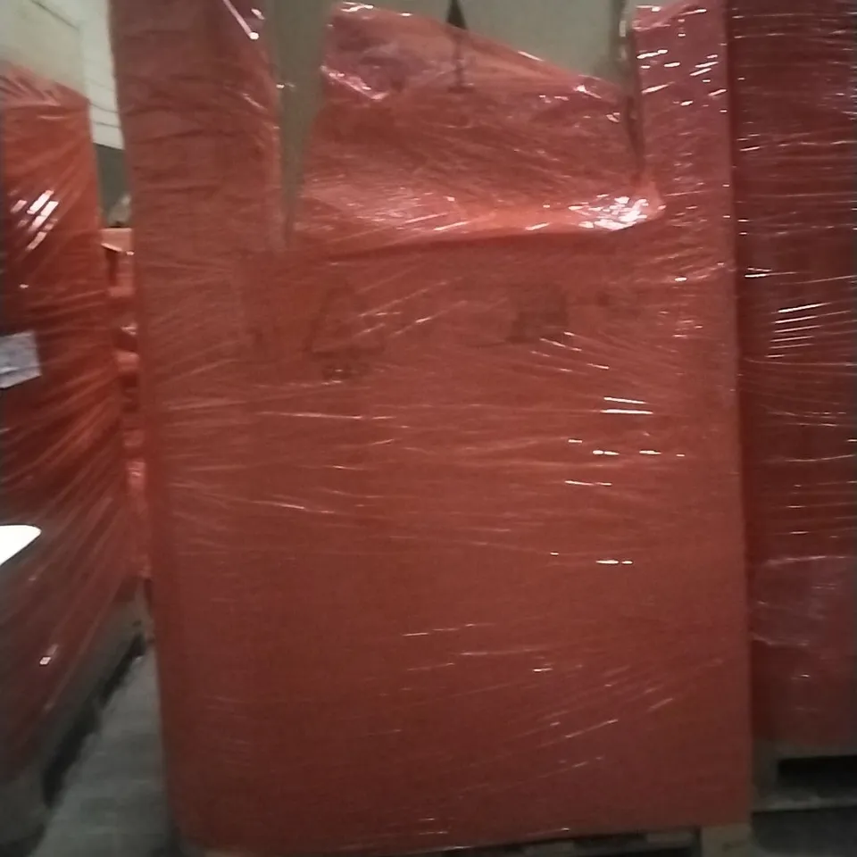 PALLET OF ASSORTED ITEMS TO INCLUDE; CAMERA HUB, PICTURE DECOR, CURTAIN POLE SET