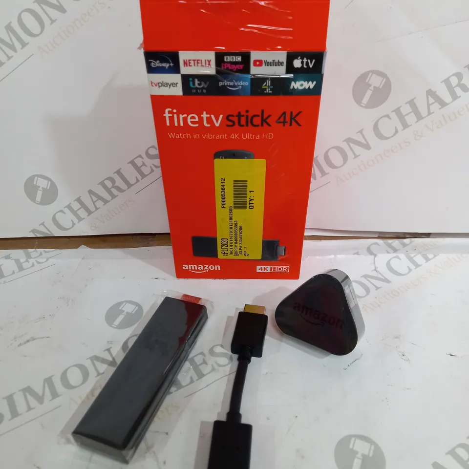 AMAZON FIRE TV STICK 4K BLACK 