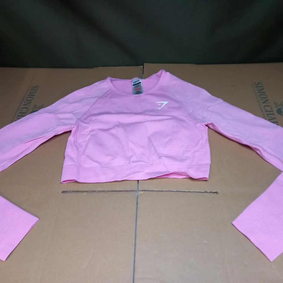 WOMENS GYMSHARK WORKOUT SHIRT SIZE M