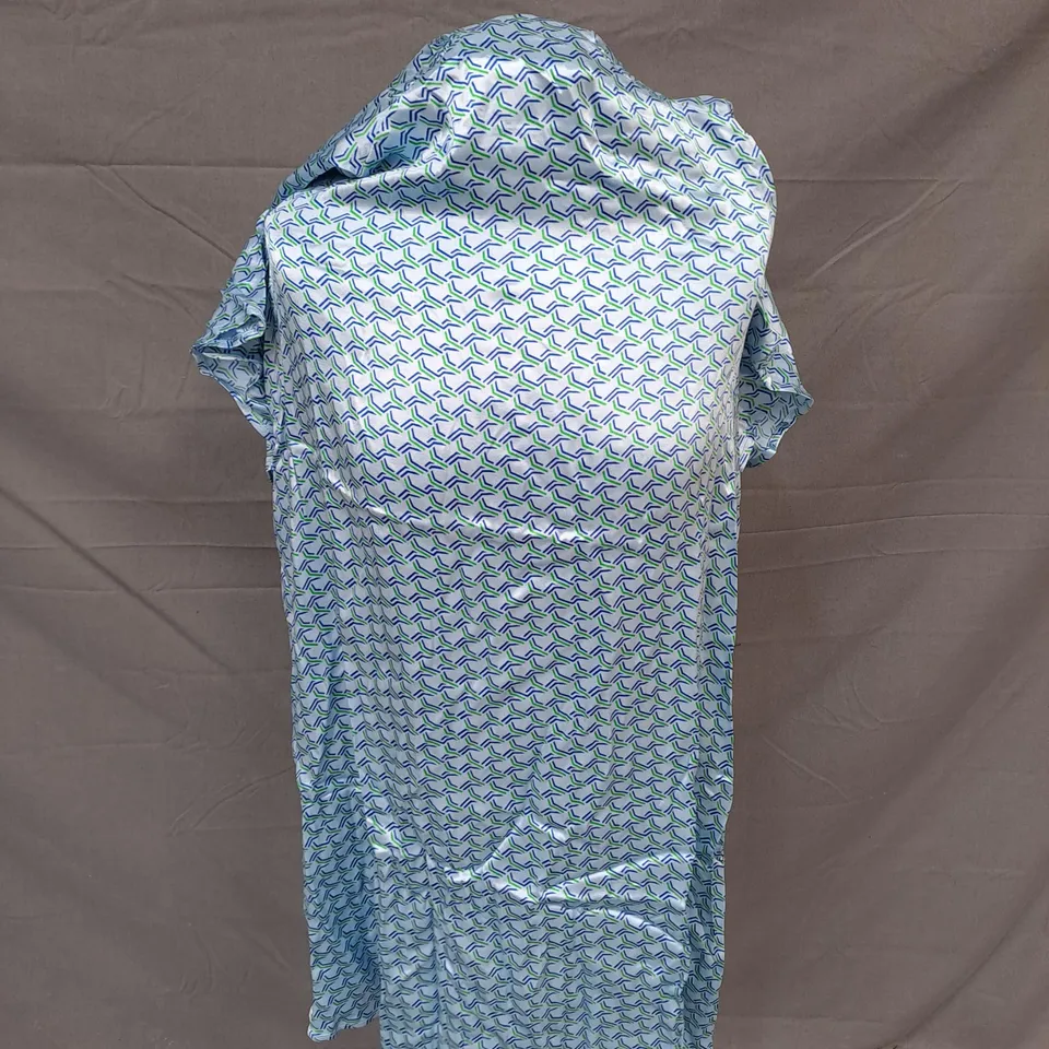 FINERY SOFT LIGHT BLUE DRESS - UK 8