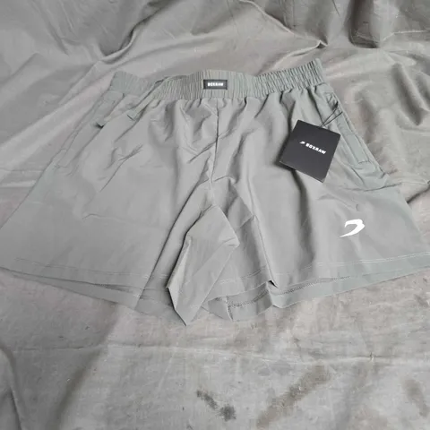 BOXRAW VALDES SHORTS IN GREEN SIZE M
