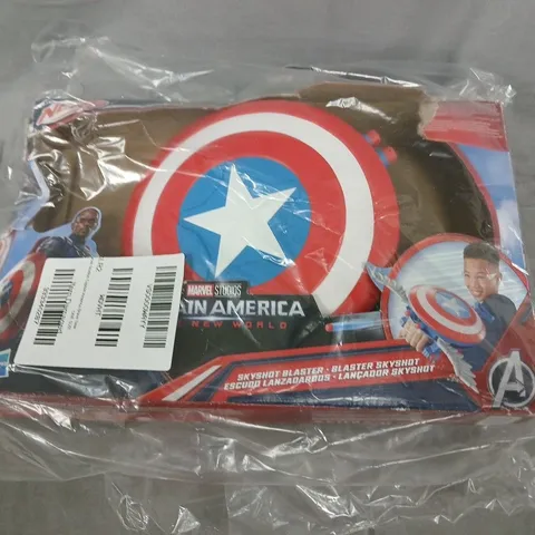 MARVEL STUDIOS CAPTAIN AMERICA BRAVE NEW WORLD NERF SKYSHOT BLASTER