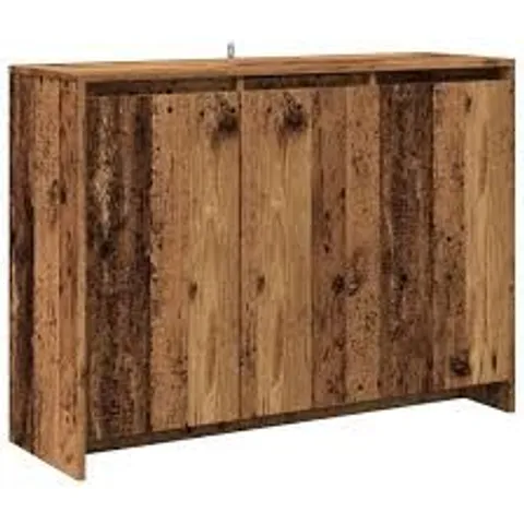 BOXED VIDAXL SIDEBOARD OLD WOOD 102X33X75 CM ENGINEERED WOOD (1 BOX)