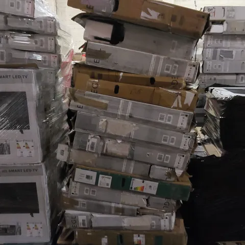 PALLET OF APPROXIMATELY 14 X ASSORTED UNTESTED TVS. BRANDS, MODELS AND CONDITIONS VARY