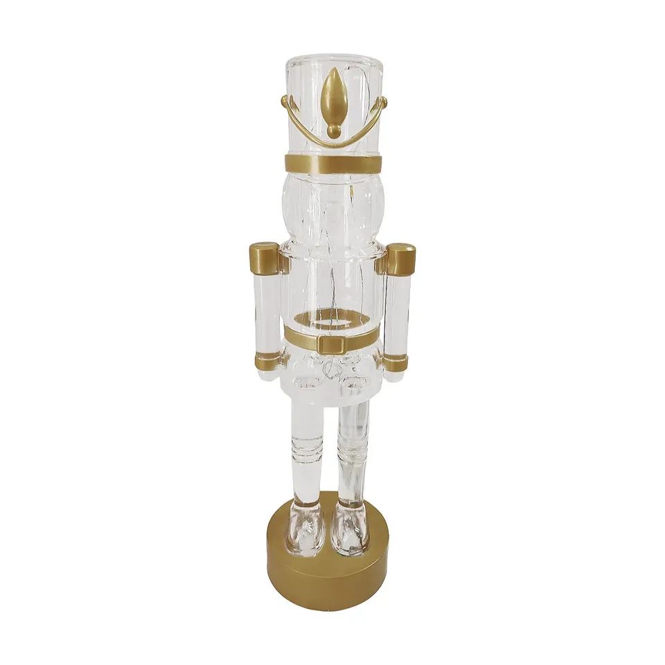 JM BY JULIEN MACDONALD PRELIT PERSPEX NUTCRACKER 37CM