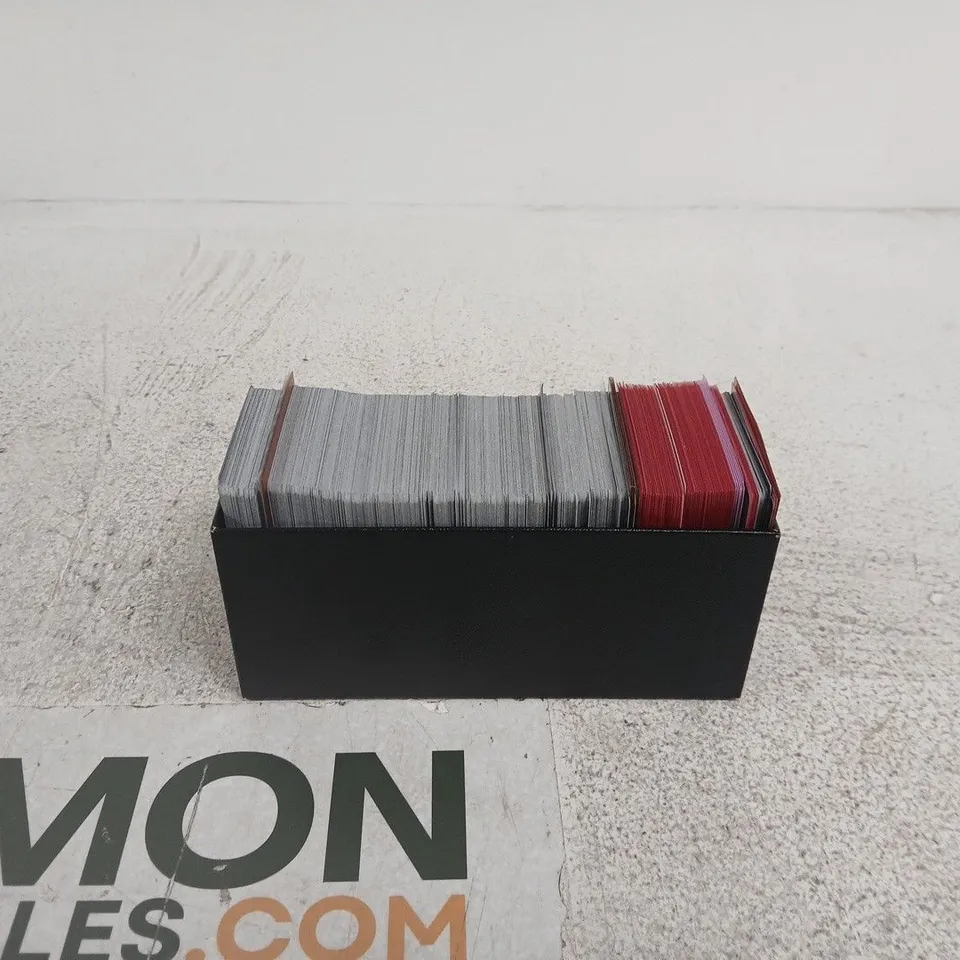 BOX OF APPROXIMATELY 200 ASSORTED MAGIC THE GATHERING CARDS BOXED