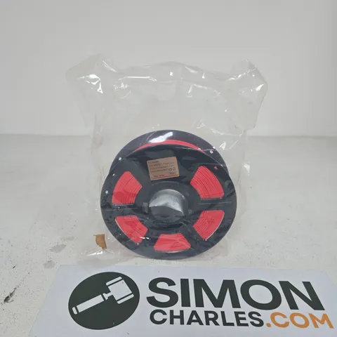 RED 3D PRINTER FILAMENT SPOOL – 1.75MM (UNBRANDED)