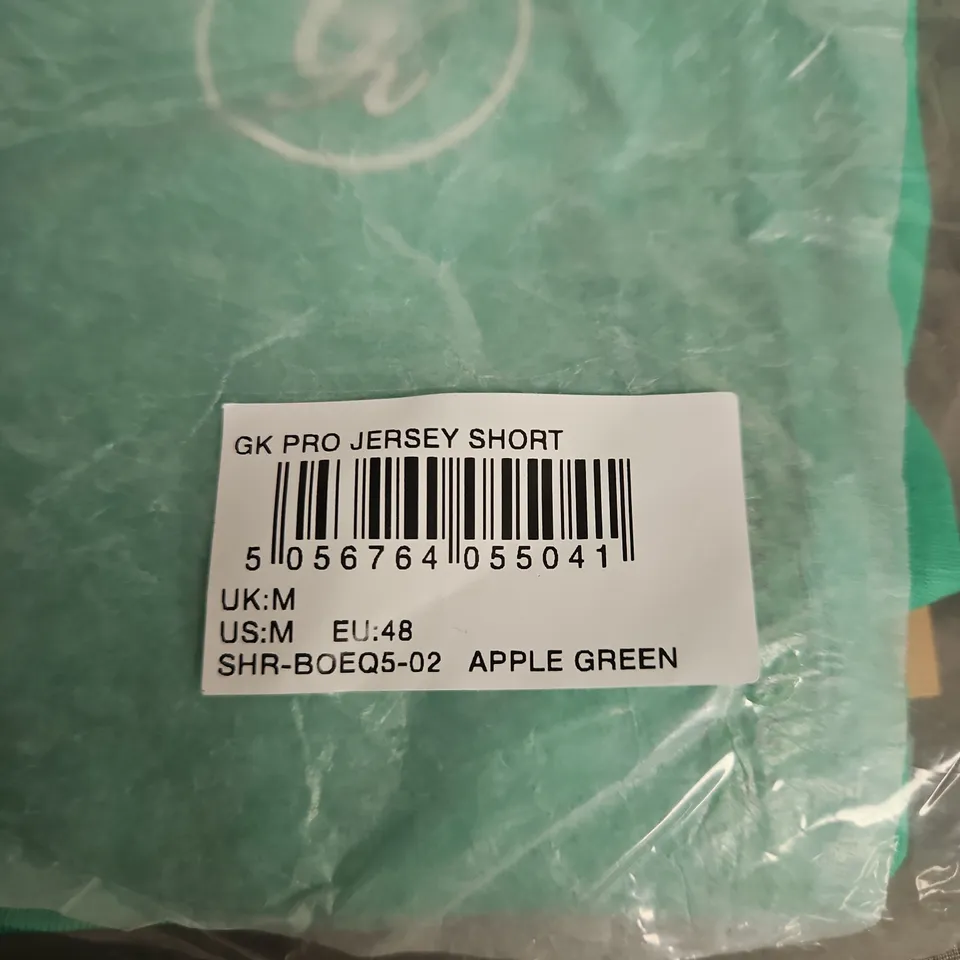 GYM KING PRO JERSEY SHORT – APPLE GREEN, MEN'S SIZE M