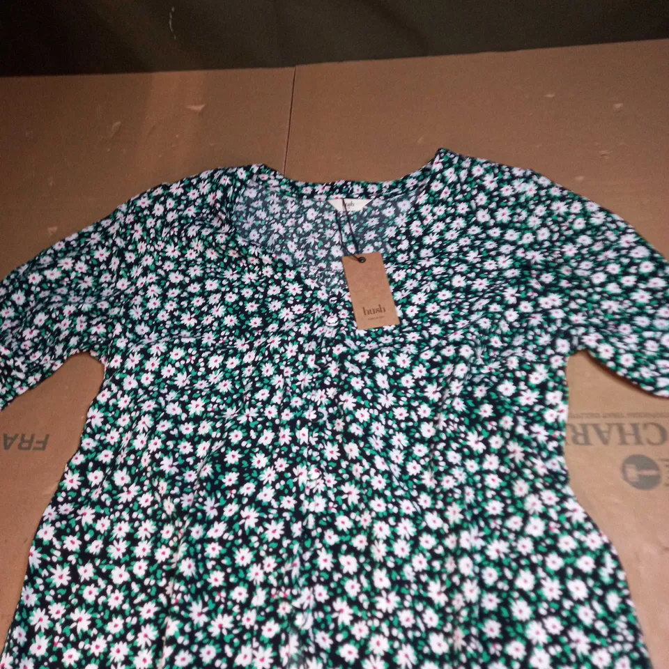 HUSH HAZEL BUTTON BLOUSE SIZE 10
