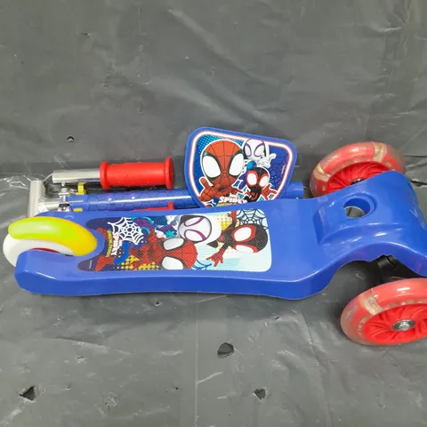 SPIDEY AND HIS AMAZING FRIENDS MINI GO! - TILT SCOOTER WITH LIGHTS