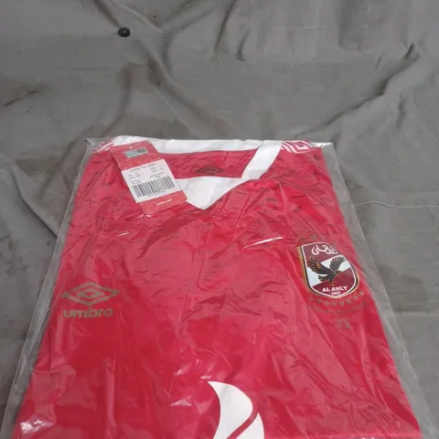 AL AHLY HOME JERSEY SIZE XL