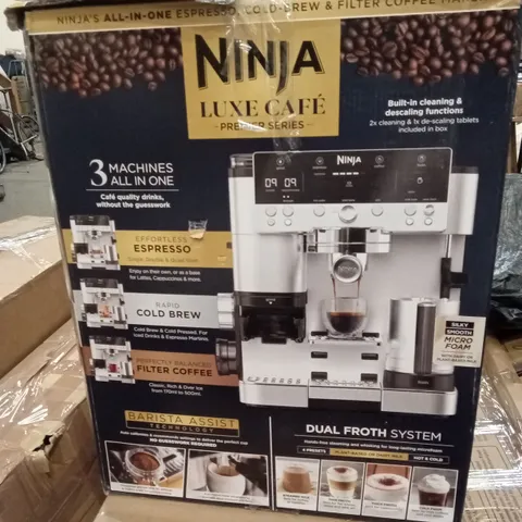 BOXED NINJA LUXE CAFÉ PREMIER COFFEE MACHINE - ES601UK (1 BOX)