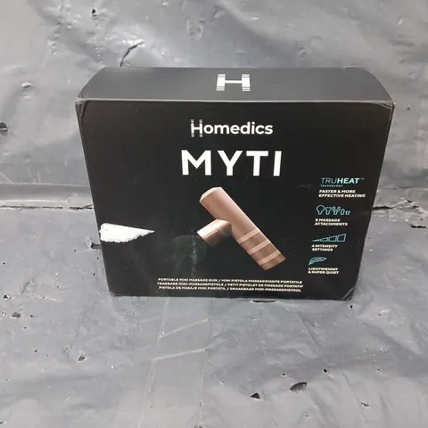 BOXED HOMEDICS MYTI PORTABLE MINI MASSAGER