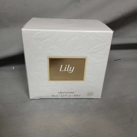 BOXED AND SEALED LILY EAU DE PARFUM 75ML