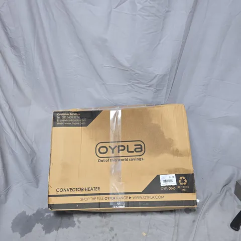 OYPLA ELECTRICAL 2KW FREE STANDING CONVECTOR HEATER BOXED