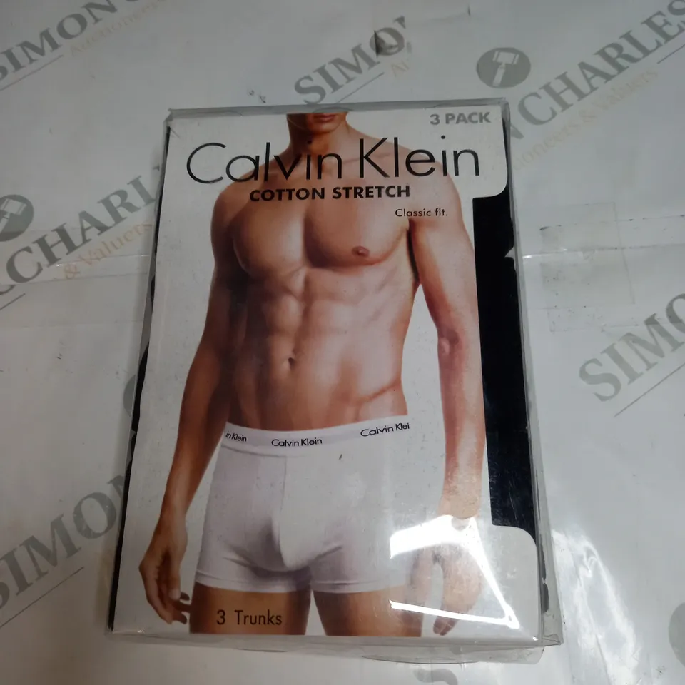 BOXED CALVIN KLEIN BOXER BRIEFS SIZE L