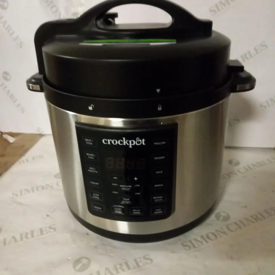 CROCKPOT EXPRESS PRESSURE MULTI COOKER