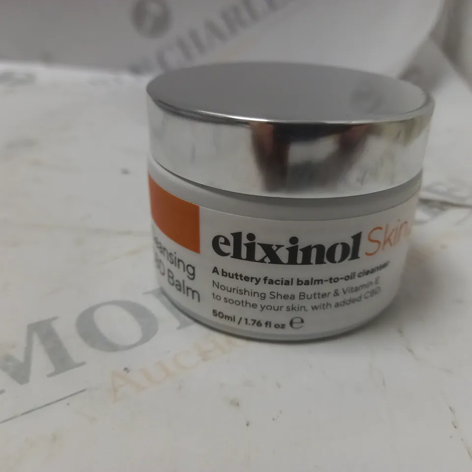 ELIXINOLSKIN CBD CLEANSING BALM 500MG, 50ML