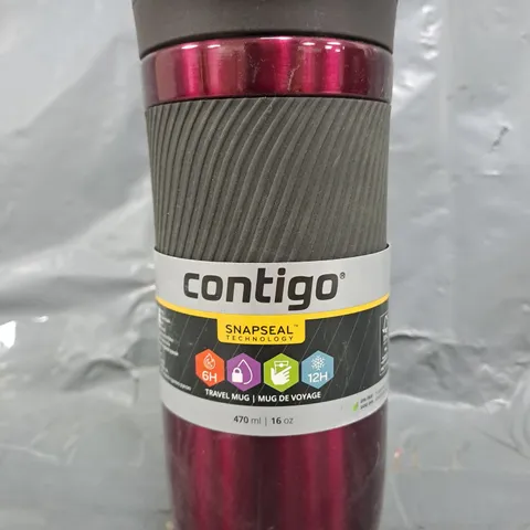 CONTIGO SNAPSEAL TRAVEL MUG IN PURPLE (470ML)