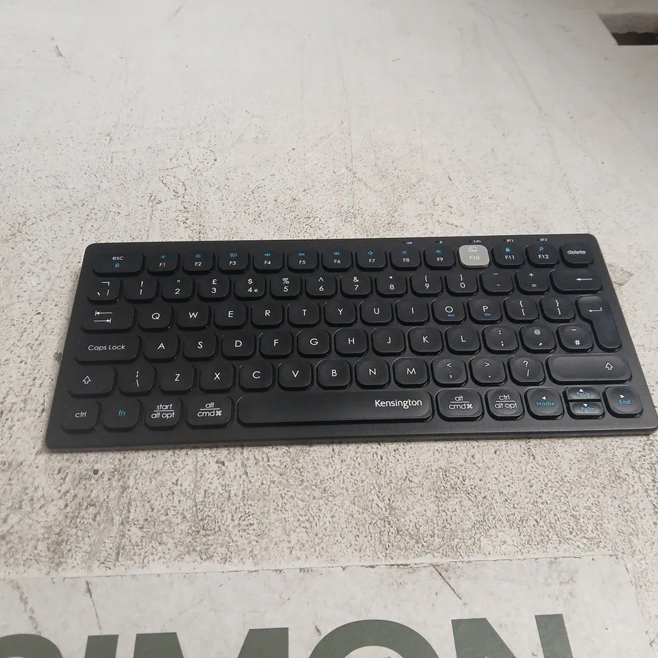 KENSINGTON MULTI-DEVICE DUAL WIRELESS COMPACT KEYBOARD – BLACK, BOXED