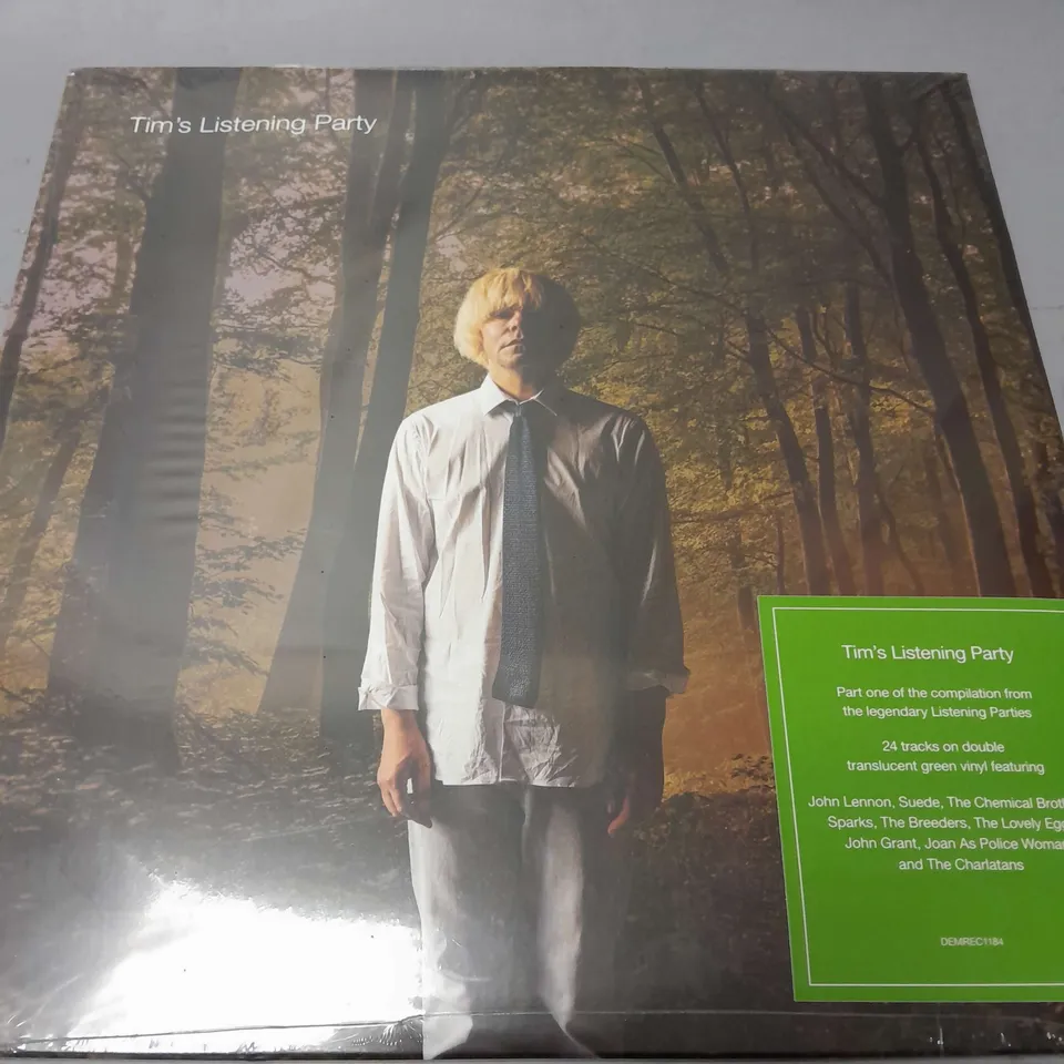 SEALED TIM'S LISTENING PARTY TRANSLUCENT GREEN VINYL