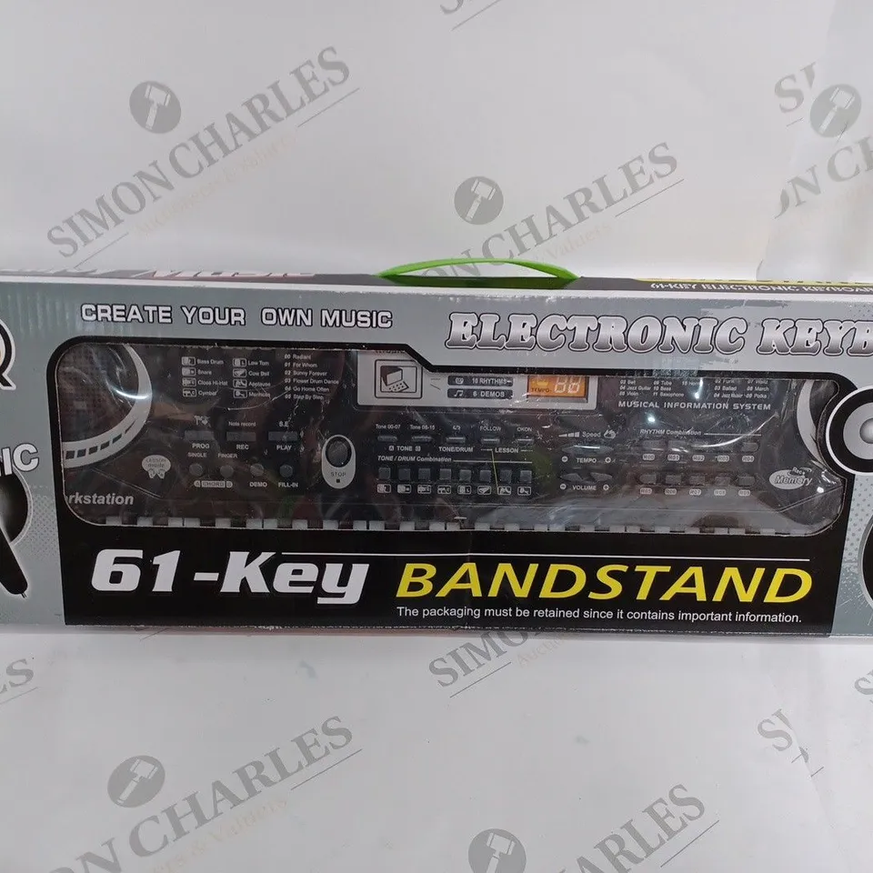 BOXED 61-KEY ELECTRONIC KEYBOARD (MQ-6106)
